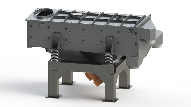 Инерционный грохот тяжелого типа ТТС-SHI-1-400